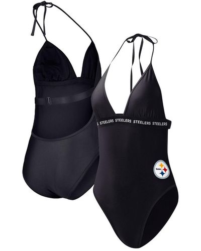 G-III 4Her by Carl Banks Pittsburgh Steelers Full Count One-piece Swimsuit - Blue