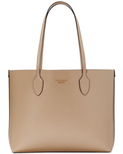 Kate Spade Bleecker Saffiano Leather Large Tote - Natural
