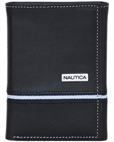 Nautica Trifold Wallet - Black