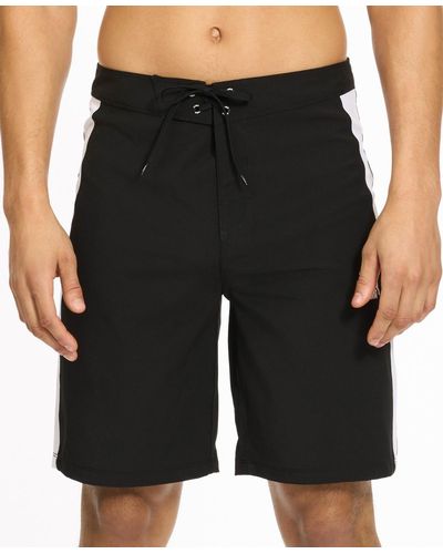 PUMA T7 Colorblocked 9" Board Shorts - Black