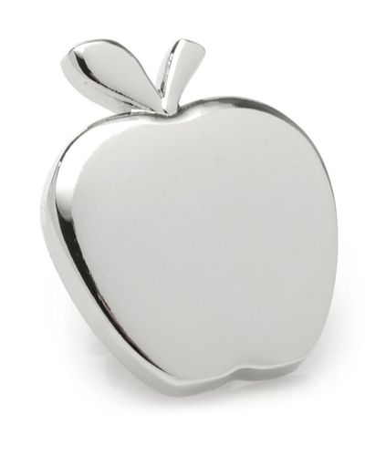 Cufflinks Inc. Apple Lapel Pin - Gray