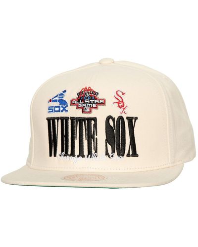 Mitchell & Ness Chicago White Sox Reframe Retro Snapback Hat - Natural