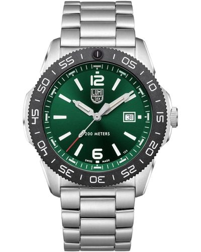 Luminox Swiss Pacific Diver Stainless Steel Bracelet Watch 44mm - Gray