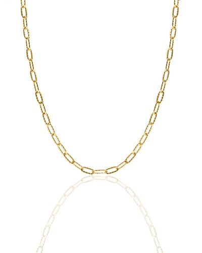 OMA THE LABEL Efe 18k Gold Plated Brass Necklace - Metallic