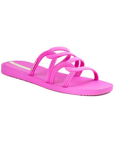 Ipanema Solar Comfort Slide Sandals - Pink