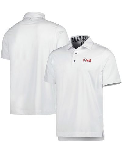 Footjoy Tour Championship Prodry Polo Shirt - White