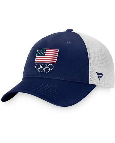 Fanatics Team Usa Adjustable Hat - Blue