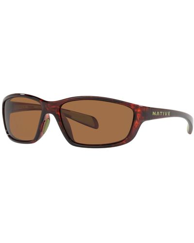 Native Eyewear Native Kodiak Polarized Sunglasses - Brown