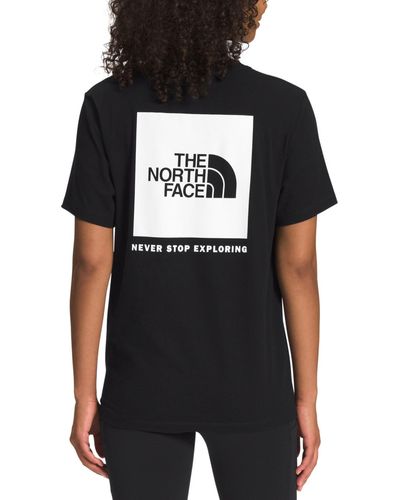 The North Face Nse Box Logo T-shirt - Black