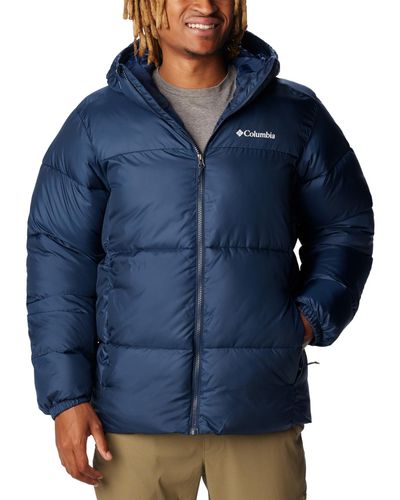 Columbia Puffect Hooded Jacket - Blue
