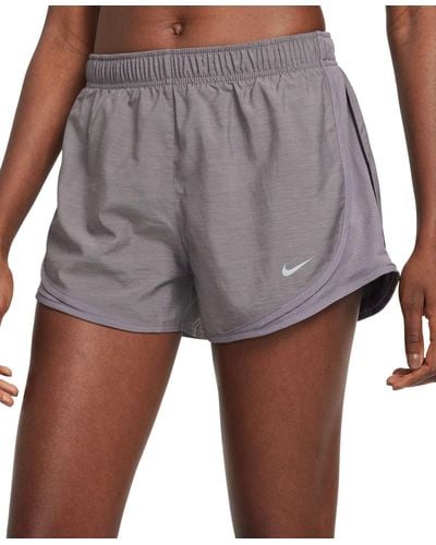 Nike Tempo Brief-lined Running Shorts - Gray