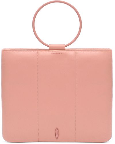 thacker Leather Le Pouch Bangle - Pink
