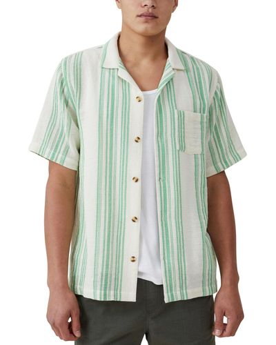 Cotton On Palma Short Sleeve Shirt - Green
