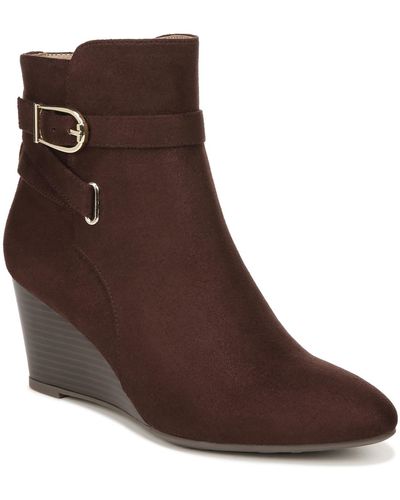 LifeStride Gio Boot Booties - Brown