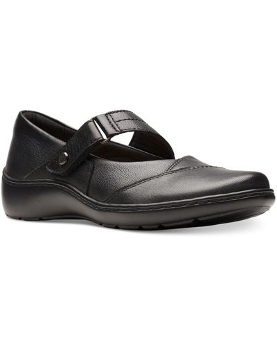 clarks mary jane flats