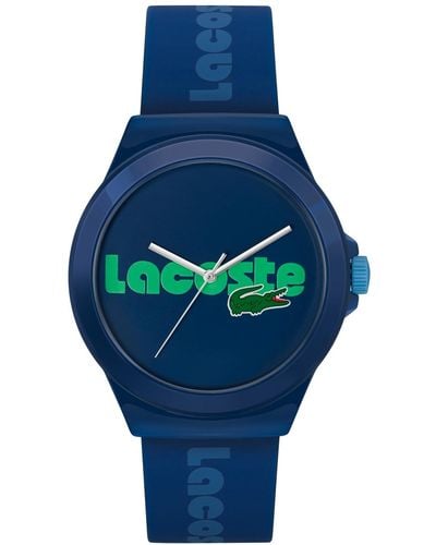 Lacoste Neocroc Quartz Silicone Strap Watch 42mm - Blue