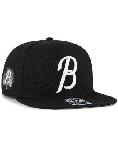 '47 Black Baltimore Orioles 2023 City Connect Captain Snapback Hat