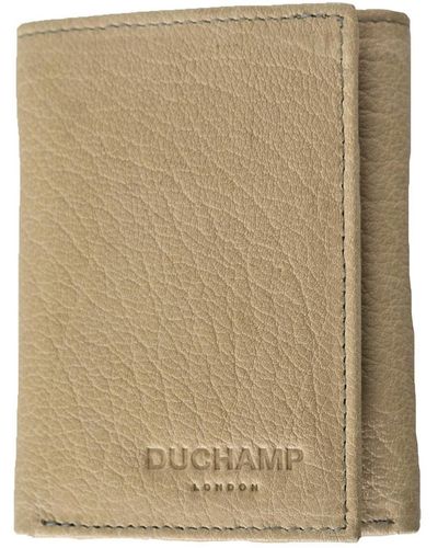 Duchamp Slim Trifold Wallet - Natural