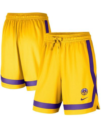 Nike Los Angeles Sparks Practice Shorts - Yellow
