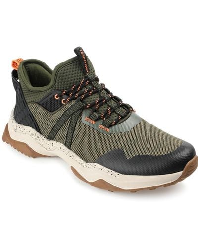Territory Sidewinder Water-resistant Knit Trail Sneakers - Green
