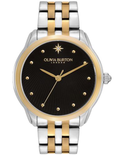 Olivia Burton Celestial Starlight Two-tone Stainless Steel Watch 36mm - Metallic