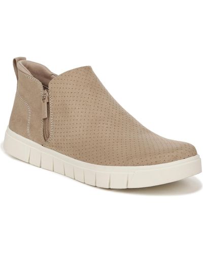 Ryka Hensley 2 Faux Suede Comfort Booties in Natural Lyst