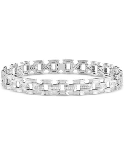 Macy's Diamond Open Link Bracelet (1 Ct. T.w. - White