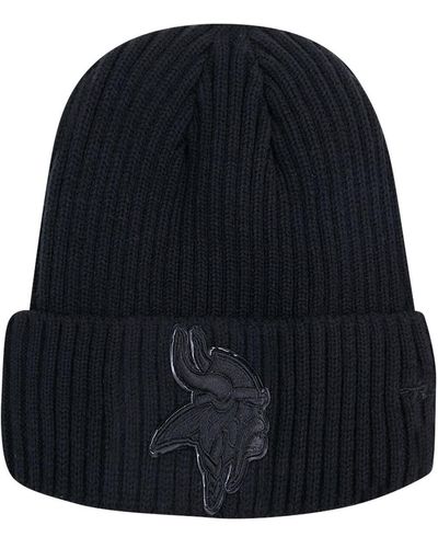 Pro Standard Minnesota Vikings Triple Cuffed Knit Hat - Blue