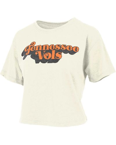 Pressbox Tennessee Volunteers Vintage-inspired Easy T-shirt - White