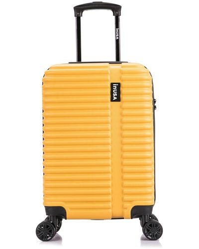 InUSA Ally Lightweight Hardside Spinner luggage - Yellow