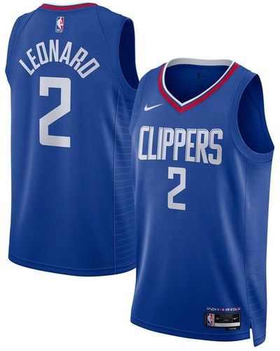 Nike And Kawhi Leonard La Clippers Swingman Jersey - Blue