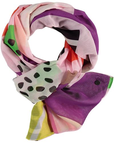 Fraas Graphic Fruit Scarf - Purple