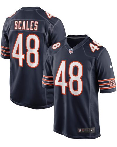 Nike Patrick Scales Chicago Bears Game Jersey - Blue