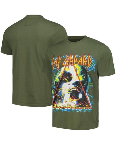 Reason And Def Leppard Hysteria T-shirt - Green