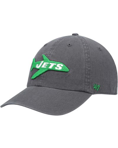 '47 New York Jets Clean Up Legacy Adjustable Hat - Gray