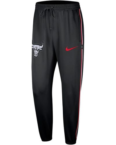 Nike Chicago Bulls 2023/24 City Edition Authentic Showtime Performance Pants - Black