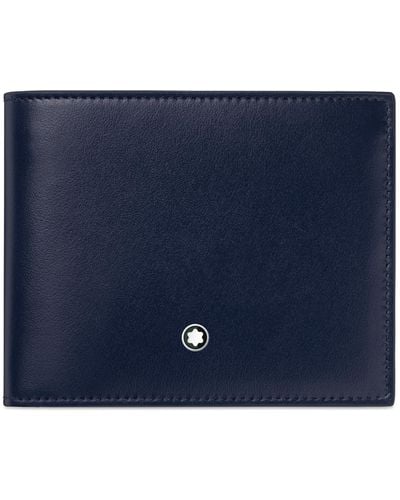Montblanc Meisterstuck Leather Wallet - Blue