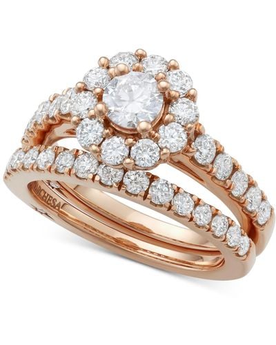 Marchesa Certified Diamond Bridal Set (2 Ct. T.w. - Metallic