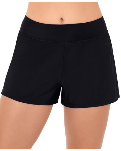 Swim Solutions Pull-on Swim Shorts - Black