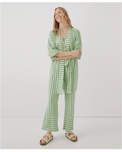 Pact Staycation Sleep Pant - Green