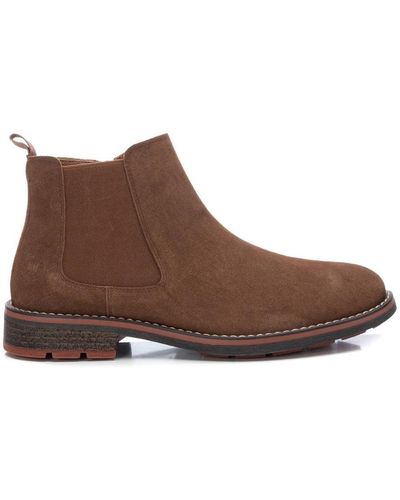 Xti Casual Ankle Boots By - Brown