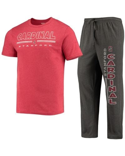 Concepts Sport Heathered Charcoal - Pink