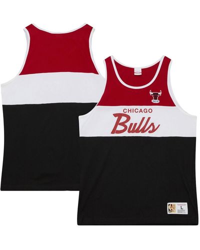 Mitchell & Ness Chicago Bulls Special Script Tank Top - Red