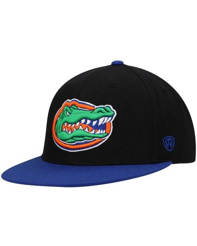Top Of The World Black And Royal Florida Gators Team Color Two-tone Fitted Hat - Green