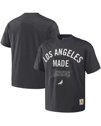 Staple Nba X Los Angeles Lakers Heavyweight Oversized T-shirt - Black