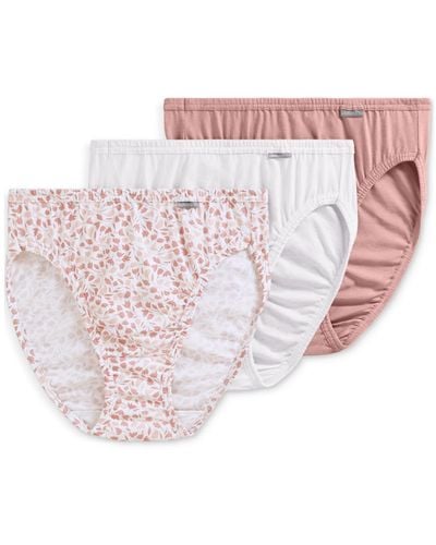 Jockey Elance French Cut 3 Pack Underwear 1485 1487 - Pink