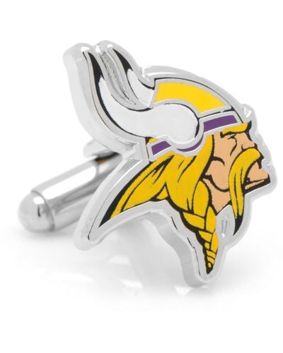 Cufflinks Inc. Minnesota Vikings Cufflinks - Metallic