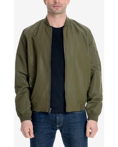 Michael Kors Bomber Jacket, Created For Macy's - Green