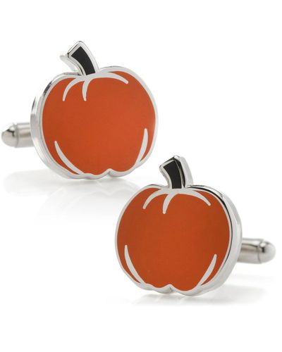 Cufflinks Inc. Pumpkin Enamel Cufflinks - Orange