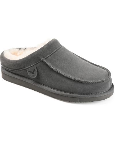 Territory Oasis Moccasin Clog Slippers - Gray